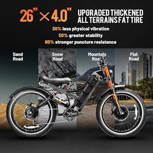 Load image into Gallery viewer, 2025 Romeo Pro 2, 46mph Electric Bike for Adults, 4000W Dual Motor Ebike, 52V 70AH 200 Miles Long Range Ebike
