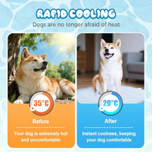 Load image into Gallery viewer, YAUNJI Dog Cooling Eco-Friendly Mat, 2026 New Portable Pet Cooling Pad for Dogs Cats Sleeping Mat for Home Outdoor, Washable Dog Water Bed for Bored Indoor Summer (Blue, Medium)

