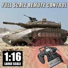 Load image into Gallery viewer, BESTYMXY RC Tank HengLong IDF MERKAVA MKIV, 1:16 Merkava Main Battle Tank MK4 Model

