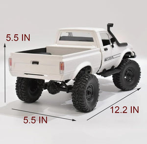 RC Rock Crawler RC Truck 4x4 1/16 Scale RC Crawler Off Road Remote Control Pickup 2.4G All Terrain RTR