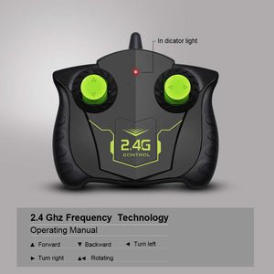 RC Motorcycle, High Speed Remote Control Motorcycle, 2.4GHz 360 Rotating Drift Stunt Car Motorbike Toy (Green)