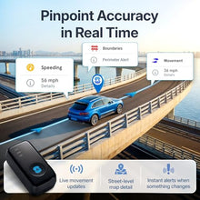 Load image into Gallery viewer, Spytec Atlas GPS Tracker for Vehicles &amp; Kids (Subscription Required) | Up to 14-Day Battery Life | Waterproof Magnetic Case, Geofencing, Portable Real Time Mini GPS Car Tracker w/Lifetime Support
