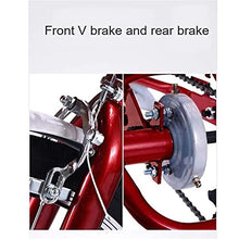 Load image into Gallery viewer, Three Wheel Bike, Adult Tricycle High Carbon Steel Frame 3 Wheel Bikes 20in Single Speed Bicycle with Large Basket
