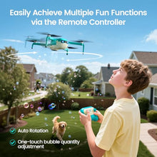 Load image into Gallery viewer, Holy Stone HS320 Bubble Drone for Kids and Beginners –Bubble Machine with Headless Mode, Auto Rotation, One‑Key Takeoff &amp; Landing, Two Batteries, Great Gift Toy for Outdoor Play, Parties, Boys &amp; Girls
