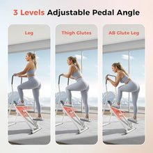 Load image into Gallery viewer, Stair Stepper for Home Gym, Foldable Vertical Climber Workout Machine,-(WHITE)
