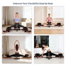Load image into Gallery viewer, Olenyer Leg Stretcher,220lbs Heavy Leg Stretch Machine,200° Adjustable Split Machine for Ballet,Home Gym Leg Stretching Training Machine, Suitable for Ballet, Dance, Yoga, Home Gym Dedicated
