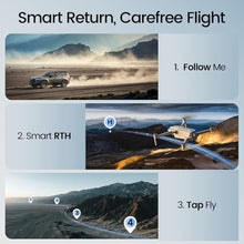 Load image into Gallery viewer, Holy Stone HS790 GPS 6K Camera Drone with 3 Axis Gimbal, FPV RC Quadcopter Drones with Camera for Adults 4K/30FPS Video, 9KM/30000ft Transmission, Follow Me, AI Night Shot, AI QuickShots, 60Min Flight

