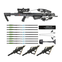 Load image into Gallery viewer, Killer Instinct Burner 415 FPS Crossbow Package Basic Bundle (Gray Camo)
