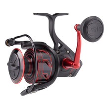 Load image into Gallery viewer, PENN Battle III Spinning Inshore/Nearshore Fishing Reel, HT-100 Front Drag, max of 25lb | 11.3kg, Made with Sturdy All-Aluminum Composition for Durability, 6000
