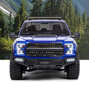 2Speed 1:8 Rc Pickup Truck F150 Electric Crawler Car 2.4G Remote Control Off Road Vehicle 4Wd (Blue)