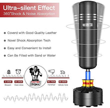 Load image into Gallery viewer, Dripex Freestanding Punching Bag 69''- 182lb Heavy Boxing Bag with Stand for Adult Youth - Men StandingBoxing Bags for Home Gym, with Gloves
