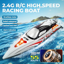 Load image into Gallery viewer, BEZGAR RC Boat, 18 inch Big Brushless Remote Control Boat for Adults and Kids
