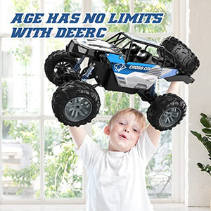 ]Large 1:8 Scale Monster Truck for Adults and Boys, Upgraded Remote Control Car with Realistic Sound, 4WD All Terrain RC Toy