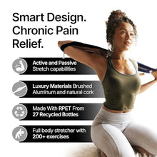 Load image into Gallery viewer, CastleFlexx Mobility and Full Body Strengthening Device | Non-Elastic Stretch Strap with Natural Premium Cork Handles for Stretching, Exercise, Physical Therapy, and Yoga
