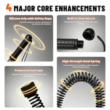 Load image into Gallery viewer, Weighted Ropeless Battle Rope, Heavy Duty Battle Sticks, Portable Fitness Equipment for Home Gym, HIIT, Cardio &amp; Full Body Strength Training for Men &amp; Women
