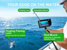 Load image into Gallery viewer, Underwater Fishing Camera 1080P HD 4.3" IPS 50ft Cable for Lake Ice Kayak

