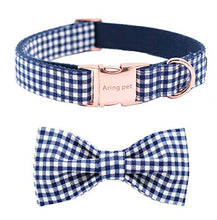 Load image into Gallery viewer, ARING PET Bowtie Dog Collar Adjustable Collars with Bow Tie for Dogs Small Medium Large
