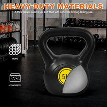 Load image into Gallery viewer, Fitvids Kettlebell Sets 4 Piece Strength Training KettleBells Weight Set 5lb, 10lb, 15lb, 20lb Kettle Bell
