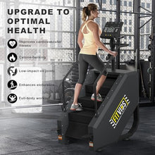 Load image into Gallery viewer, Fitvids Stair Stepper Machine, Commercial Grade Stair Climber with 15 Resistance Levels, Continuous Stair Stepping Machine for Cardio and Lower Body Workouts, LED Screen, Exercise Machine for Home Gym
