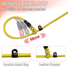 Load image into Gallery viewer, FOVRLZSE 3-Pack Adjustable No-Pull Dog Slip Leads (Yellow/Pink/Green)
