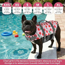 Load image into Gallery viewer, Doglay Dog Life Jacket, Dog Life Vest for Swimming Boating, Adjustable Puppy Life Jacket with Reflective Stripes, Superior Buoyancy Pet Swimming Vest for Small Medium and Large Dogs
