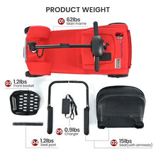 Load image into Gallery viewer, WayCare 15-25 Miles Long Range Mobility Scooter,Weight Capacity 300 LBS+ Powered Mobility Scooters for Seniors, Compact Duty Mobile for Travel with LED Headlight and Detachable Basket(Red)
