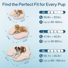 Load image into Gallery viewer, Vagascape Dog Cooling Mat, Washable Pet Cooling Mat, 35" x 33" Thick &amp; Durable Large Cooling Mat for Dogs, Portable Foldable Premium Cooling Pad for Indoor, Outdoor, Travel, Camping, Patio and Beach
