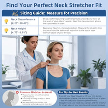 Load image into Gallery viewer, Holniva Neck Stretcher Cervical Traction, Adjustable Cervical Neck Traction Device, Neck Braces for Neck Pain and Support, Ergonomic Design - FSA Eligible/HSA Eligible
