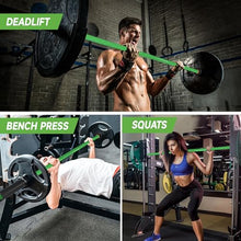 Load image into Gallery viewer, RICHUANG 7ft Olympic Barbell Weight Bar for Weightlifting- 500LBS-Green
