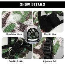 Load image into Gallery viewer, FEimaX Dog Harness and Leash Set for Walking, Soft Mesh Adjustable Easy Control Lightweight Cat Vest Harnesses with Reflective Strips, Escape Proof Small Dogs Cats Vests
