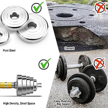 Load image into Gallery viewer, PHOEROS Adjustable Dumbbell Set - 44/66 LBS weights set, Dumbbell Barbell 3 in 1, Steel Dumbbells Pair with Connecting Rod for Adults Women Men Fitness Workout, Home Gym Exercise Training Equipment
