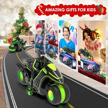 Load image into Gallery viewer, Remote Control Motorcycle, 2026 New Edition with RGB Color-Changing Wheels and Exclusive Sideways Glide

