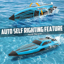 Load image into Gallery viewer, volantexrc Brushless RC Boats for Adults, 30+MPH Fast Remote Control Boat (79705 Blue)
