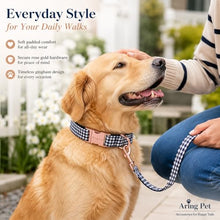 Load image into Gallery viewer, ARING PET Boy Dog Collar for Puppy Small Medium Large Dogs-Navy Plaid S
