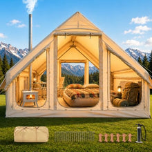 Load image into Gallery viewer, Inflatable Camping Tent |Blow up Tent| Inflatable Hot Tent with Stove Jack
