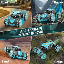 Load image into Gallery viewer, Gesture Sensing Rc Stunt Car,Remote Control Transform Car 2.4ghz 4WD
