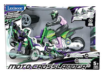 Load image into Gallery viewer, LEXiBOOK RC18, Crosslander Radio Road Motorcycle, up to 12km/h, Perfect Balance, Light Effects
