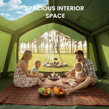 Load image into Gallery viewer, Inflatable Tents for Camping, Large Blow Up Tent with Hand Pump, Easy Setup InflatableTent 4 Season Tent, Waterproof Oxford Air Glamping Tents for Camping Adult 4/6/8 Person
