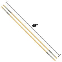 Load image into Gallery viewer, Callaway Heritage Wood Golf Alignment Sticks With Cover Wood One Size
