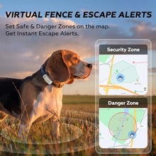 Load image into Gallery viewer, DBDD Smart GPS Tracker for Dogs - Real-Time Location &amp; AI Health Assistant, Waterproof Electronic Fence Collar for Escape
