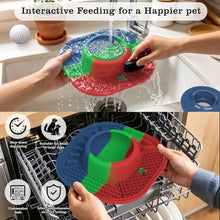Load image into Gallery viewer, JOJDZD Dog Lick Bowl with Interactive Rolling Ball &amp; Slow Feeder, Colorful
