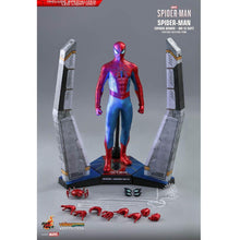 Load image into Gallery viewer, Hot Toys Marvel Spider-Man Game Spider-Man (Spider Armor - MK IV Suit) 1/6 Scale 12&quot; Action Figure
