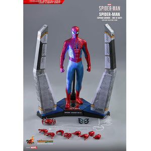 Hot Toys Marvel Spider-Man Game Spider-Man (Spider Armor - MK IV Suit) 1/6 Scale 12" Action Figure
