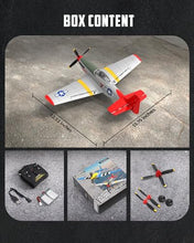Load image into Gallery viewer, RC Plane, 4 Channel Remote Control Airplane Fighter RTF with 6-Axis Gyro, 3 Modes &amp; Aerobatics
