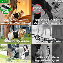 Load image into Gallery viewer, Dog Lift Harness Sling for Medium Dogs - Adjustable No-Slip Rear Leg Support with Padding &amp; Back Fixed Buckle, Hip Dysplasia/ACL/TPLO Surgery Recovery Aid, Dog Sling for Injured,Disabled/Senior Dogs
