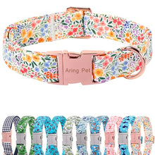 Load image into Gallery viewer, ARING PET Girl Dog Collar for Puppy Small Medium Large Dogs-Wild Floral M

