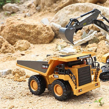 Load image into Gallery viewer, BLQCSLH Excavator Set，RC Dump Truck Command The Site Conquer The Dir (Truck)
