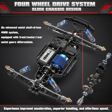 Load image into Gallery viewer, 1/12 Scale 4WD Remote Control Truck with Independent ESC, Fast RC Trucks , 45 MPH Max Speed RTR Off-Road
