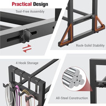 Load image into Gallery viewer, 3-Tier Adjustable Dumbbell Rack Stand - Heavy-Duty Carbon Steel Weight Storage Organizer(dumbbell rack stand only)
