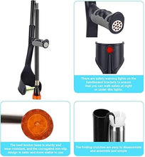 Load image into Gallery viewer, Antdvao Forearm Crutch for Adults(x1 Unit), Forearm Crutch with Cuffs,  (Single Black)
